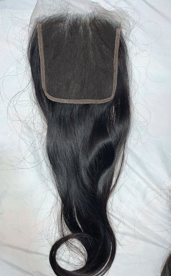 Exclusive Straight HD 6 by 6 (Swiss) Lace Closure