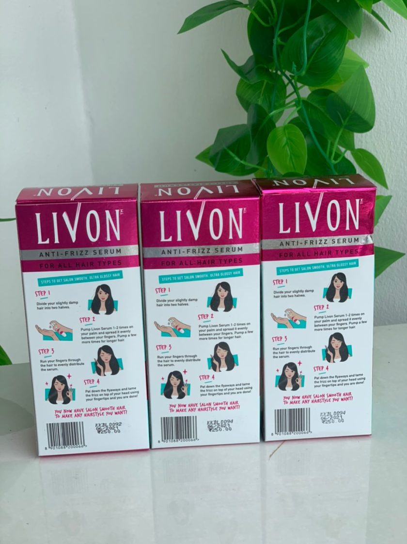 Livon Anti-Frizz Serum - Image 2