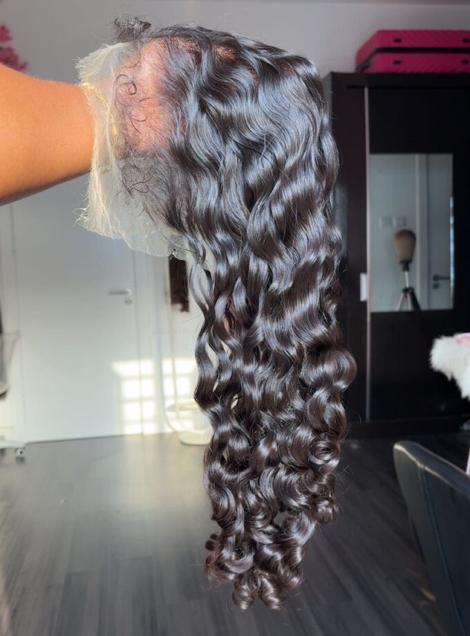 The Birkin Natural black Custom Made Frontal