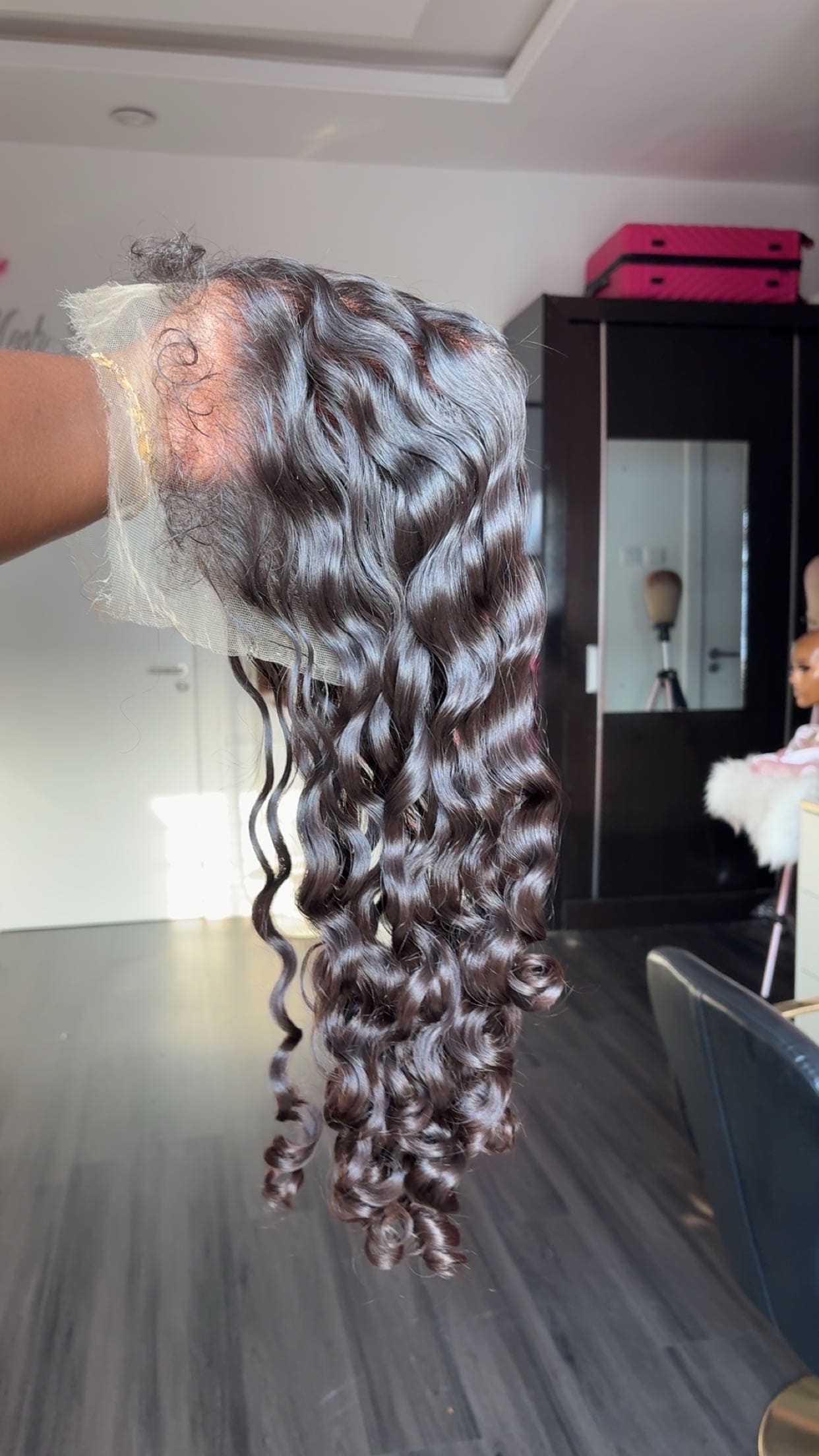 The Birkin Natural black Custom Made Frontal 4 The Birkin Natural black Custom Made Frontal - Image 4