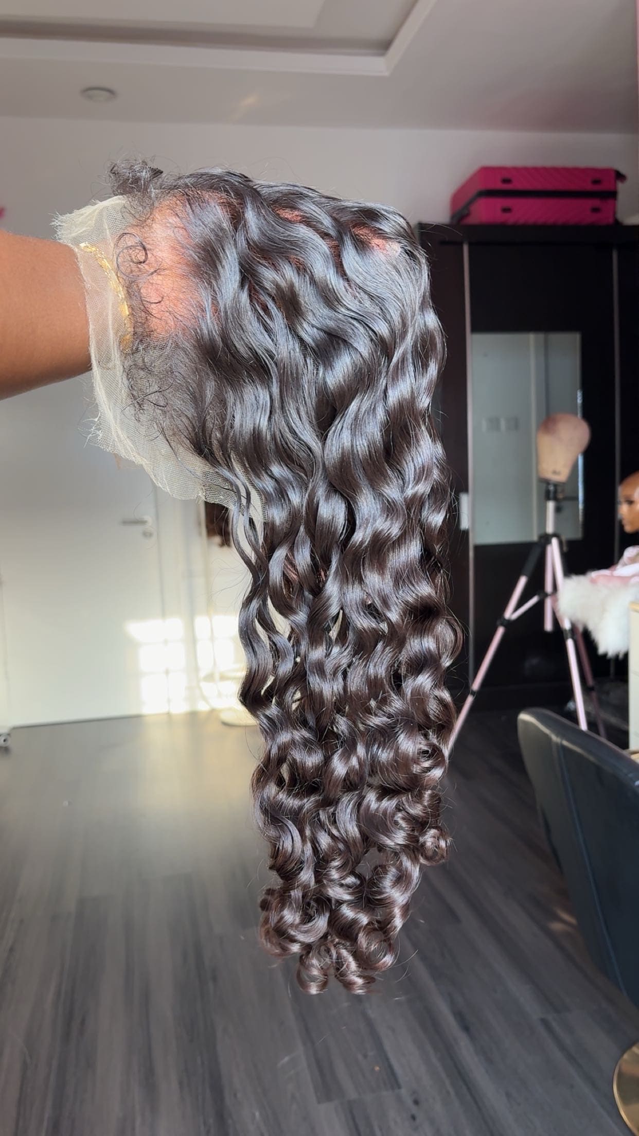 The Birkin Natural black Custom Made Frontal 3 The Birkin Natural black Custom Made Frontal - Image 3